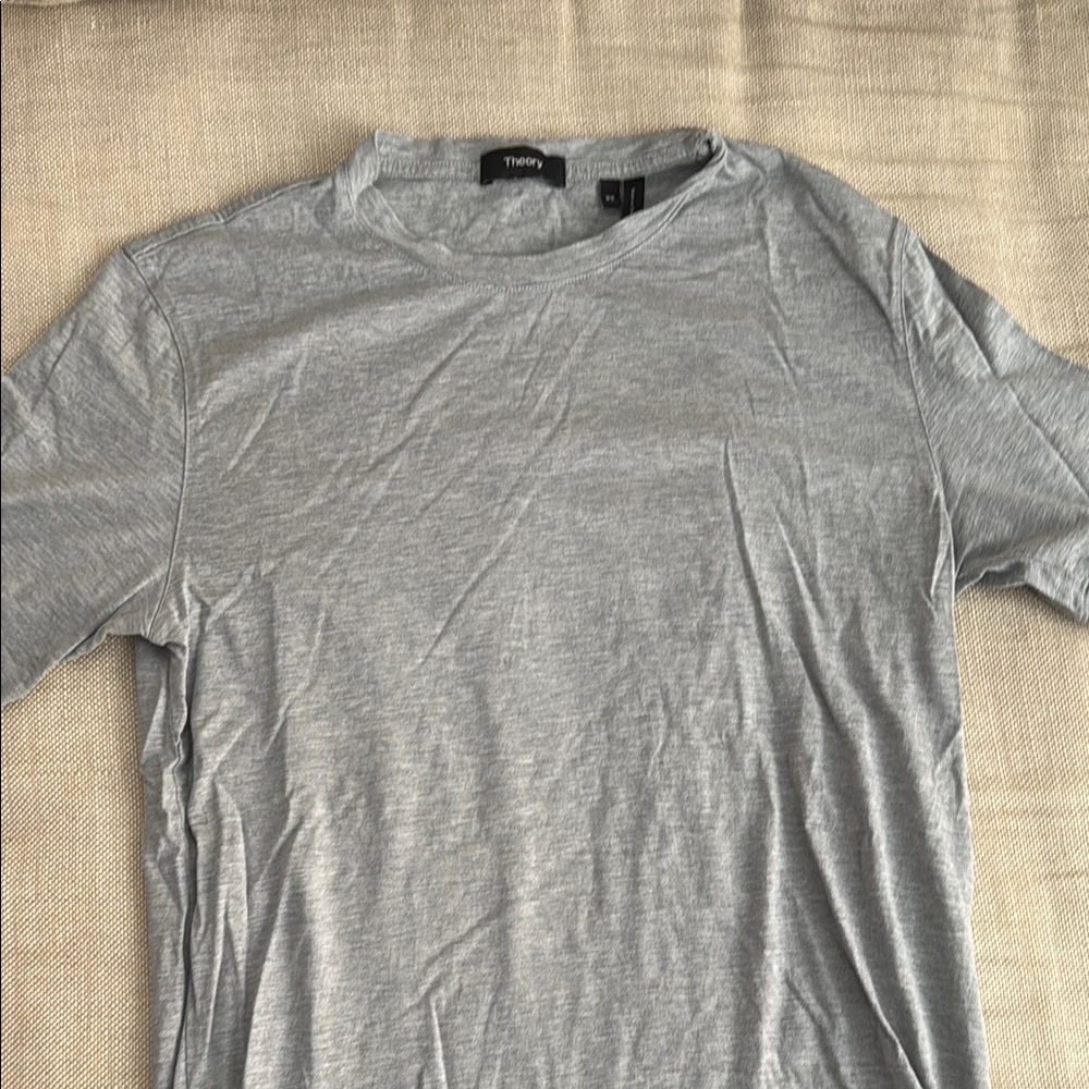 Theory Men's Gray Shirt
